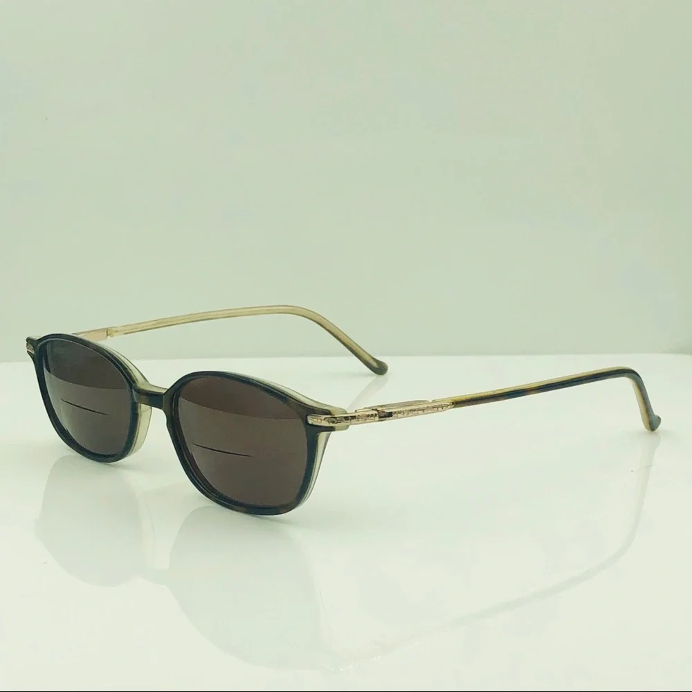 RefleXions Brown Oval Sunglasses Frames